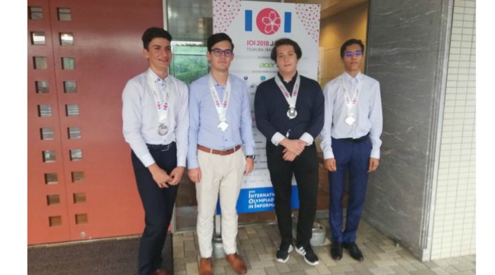 FELICITĂRI! România a obținut 4 medalii la Olimpiada Internațională de Informatică din Japonia. 3 dintre medaliați vor studia la Oxford