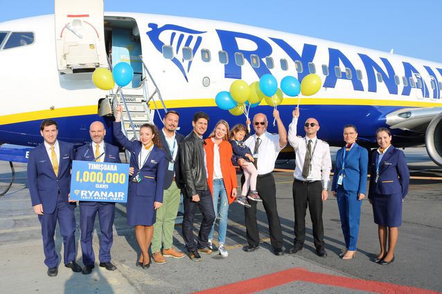 SURPRIZE aniversare de la Ryanair. Unde puteți călători cu 9,99 euro