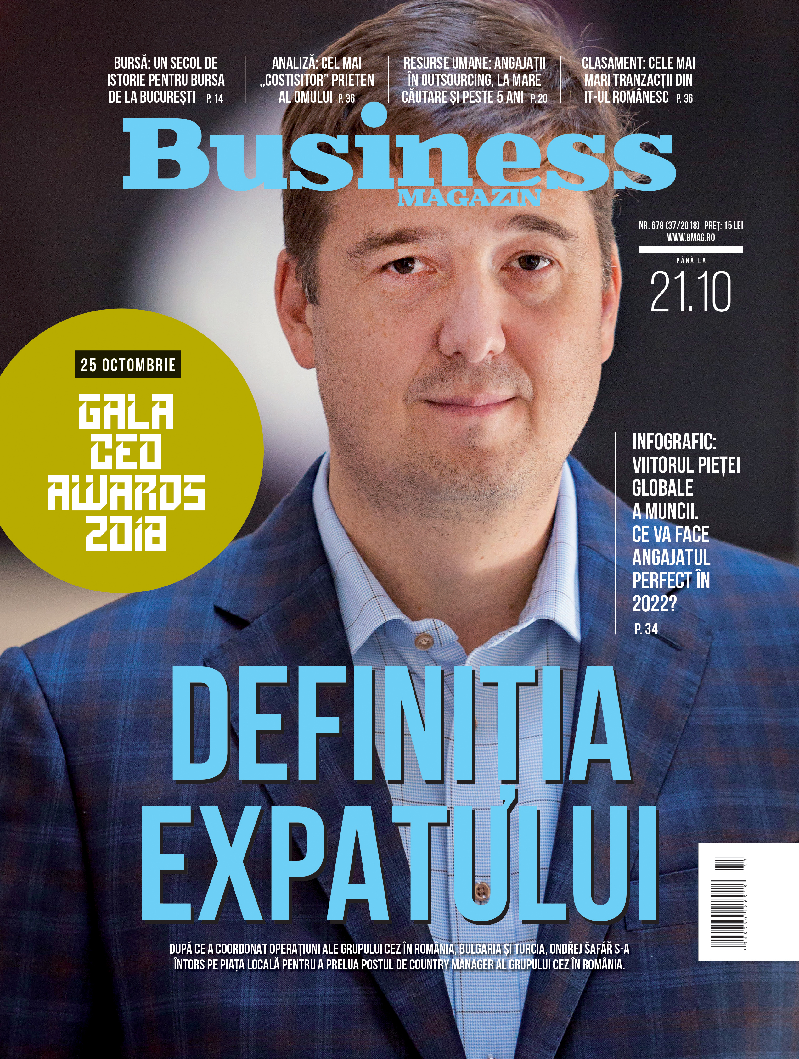 Citește în noul număr Business Magazin din 15 octombrie 2018