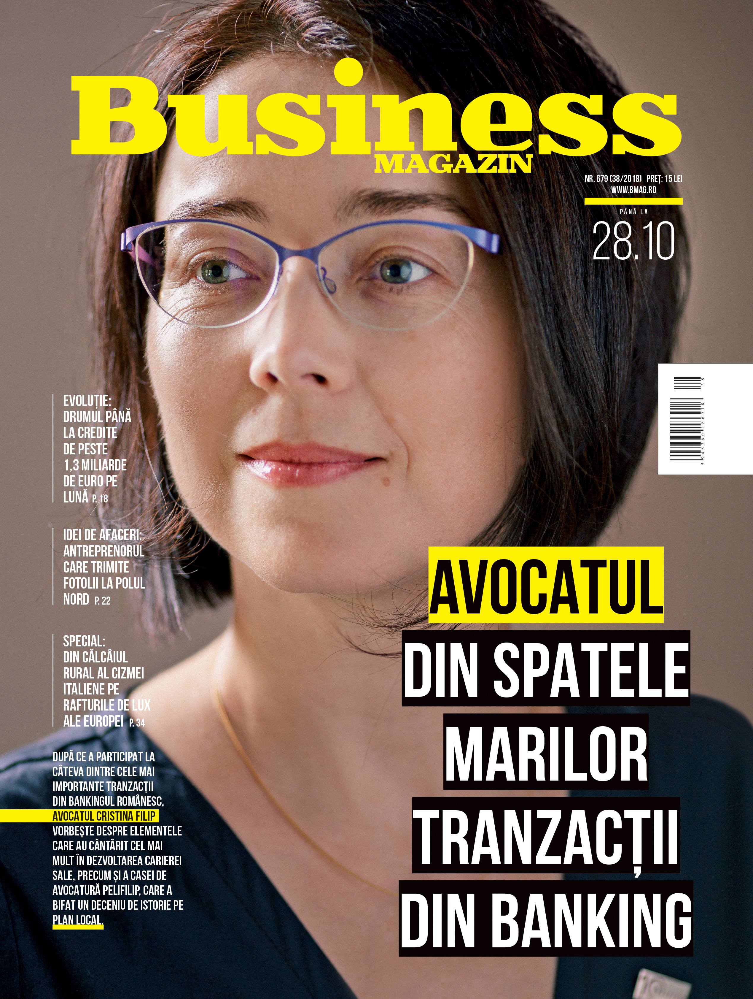 Citește în noul număr Business Magazin din 22 octombrie 2018