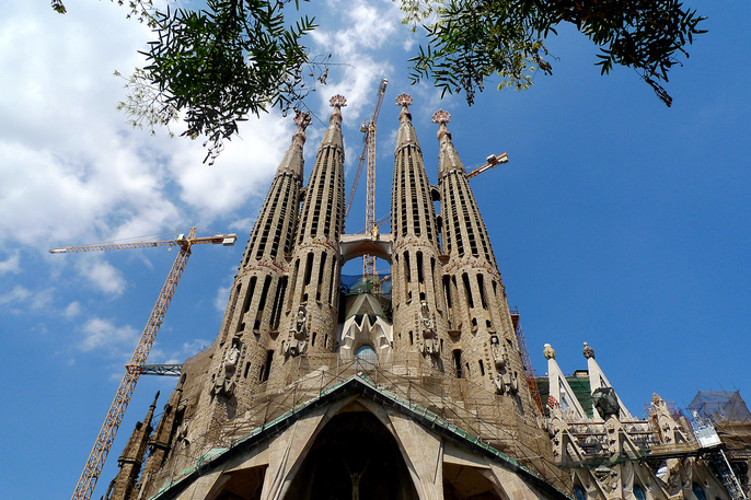 Sagrada Familia, amendată cu 35 mil. euro pentru lipsa unui permis de construcție timp de 130 de ani