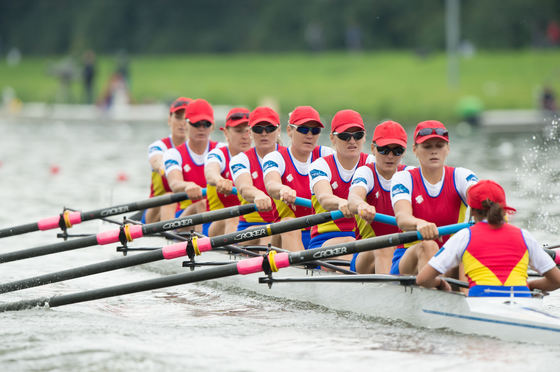 Zece medalii pentru delegația României la Europenele de canotaj U-23 din Polonia