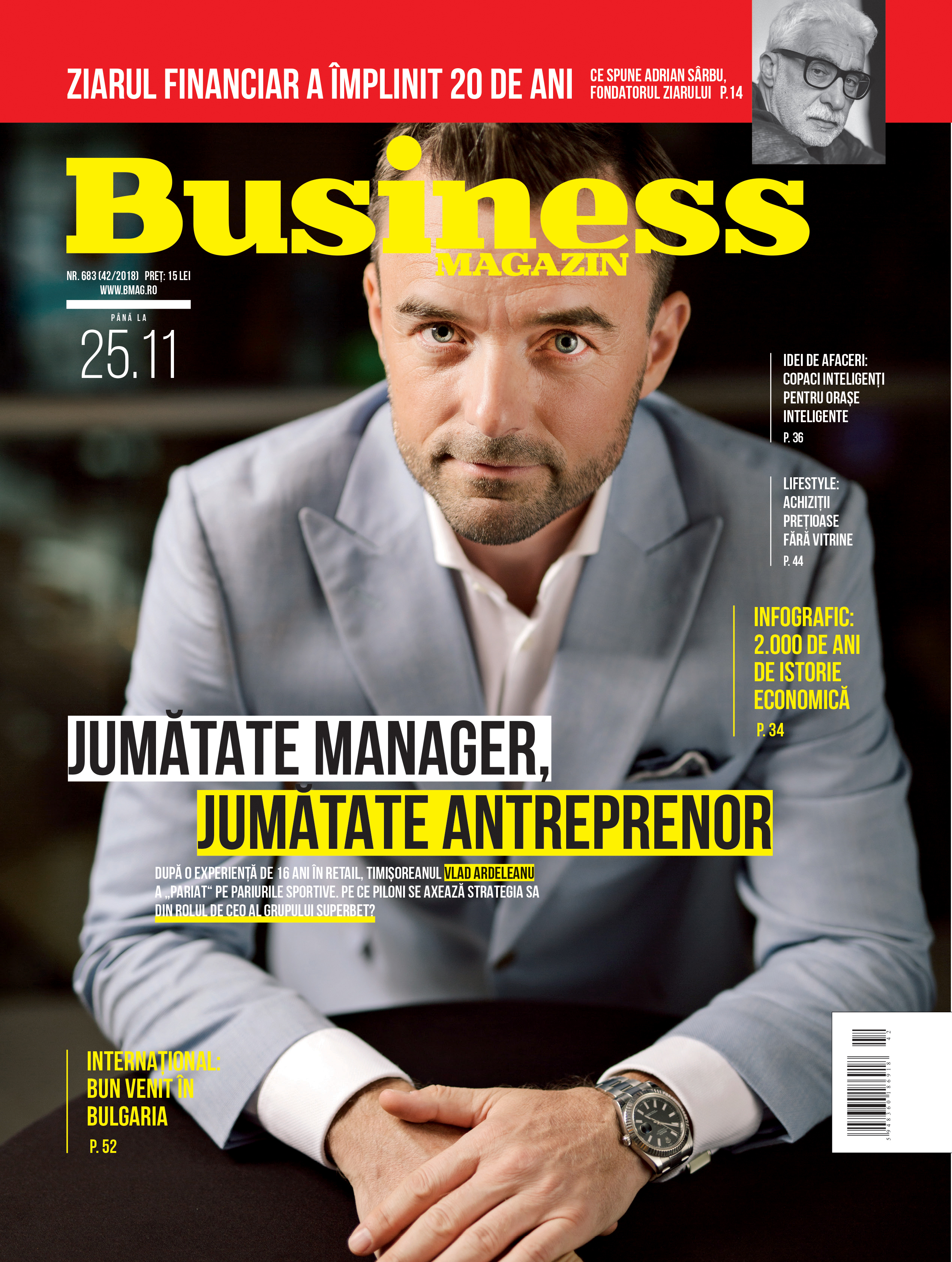 Citește în noul număr Business Magazin din 19 noiembrie 2018