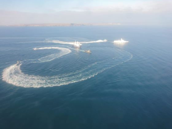 Vladimir Putin îl acuză pe Petro Poroșenko că Ucraina a început conflictul naval pentru popularitate