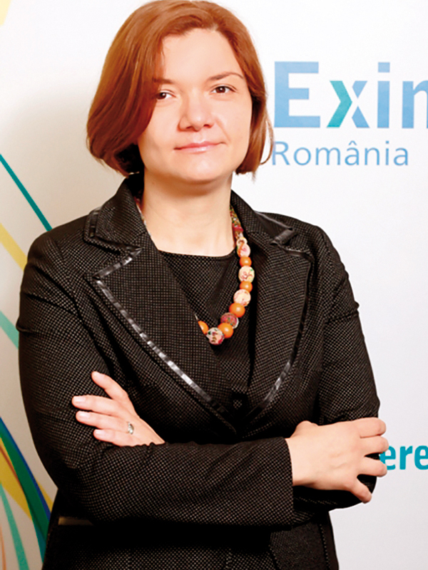 Oana Nuță,director de marketing și imagine corporativă la EximBank, fost editor la ZF bănci (1998–2004)