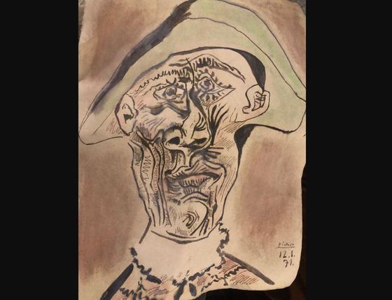 Un tablou furat, pictat de PICASSO, a fost găsit îngropat în Tulcea, într-un loc total neașteptat. Descoperirea a fost făcută în urma unui pont anonim