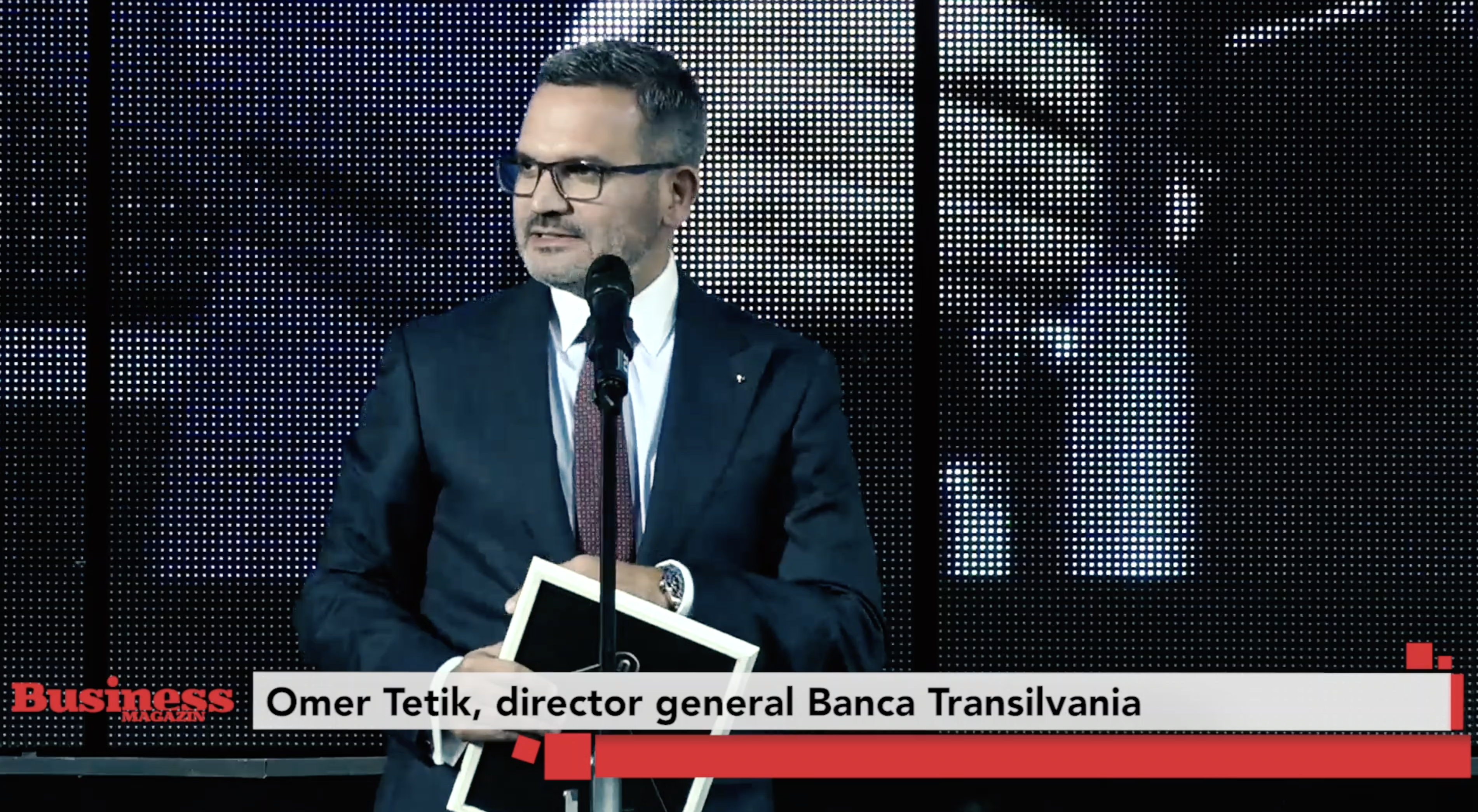 Omer Tetik, director general / Banca Transilvania - premiat la GALA CEO AWARD 2018 - VIDEO