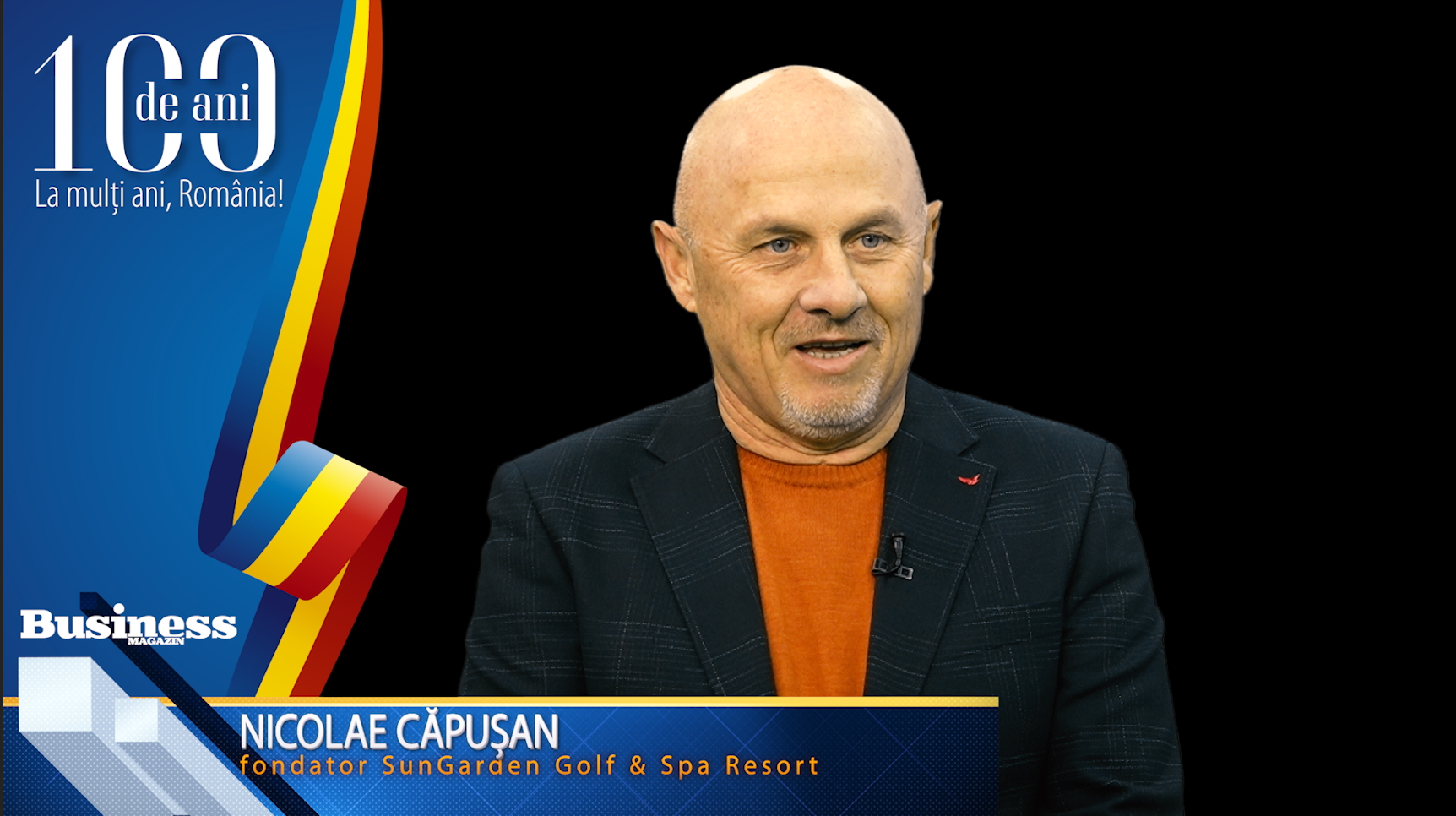 Nicolae Căpușan, fondator SunGarden Golf & Spa Resort: „Afaceri în România: artă și aventură!“ - VIDEO