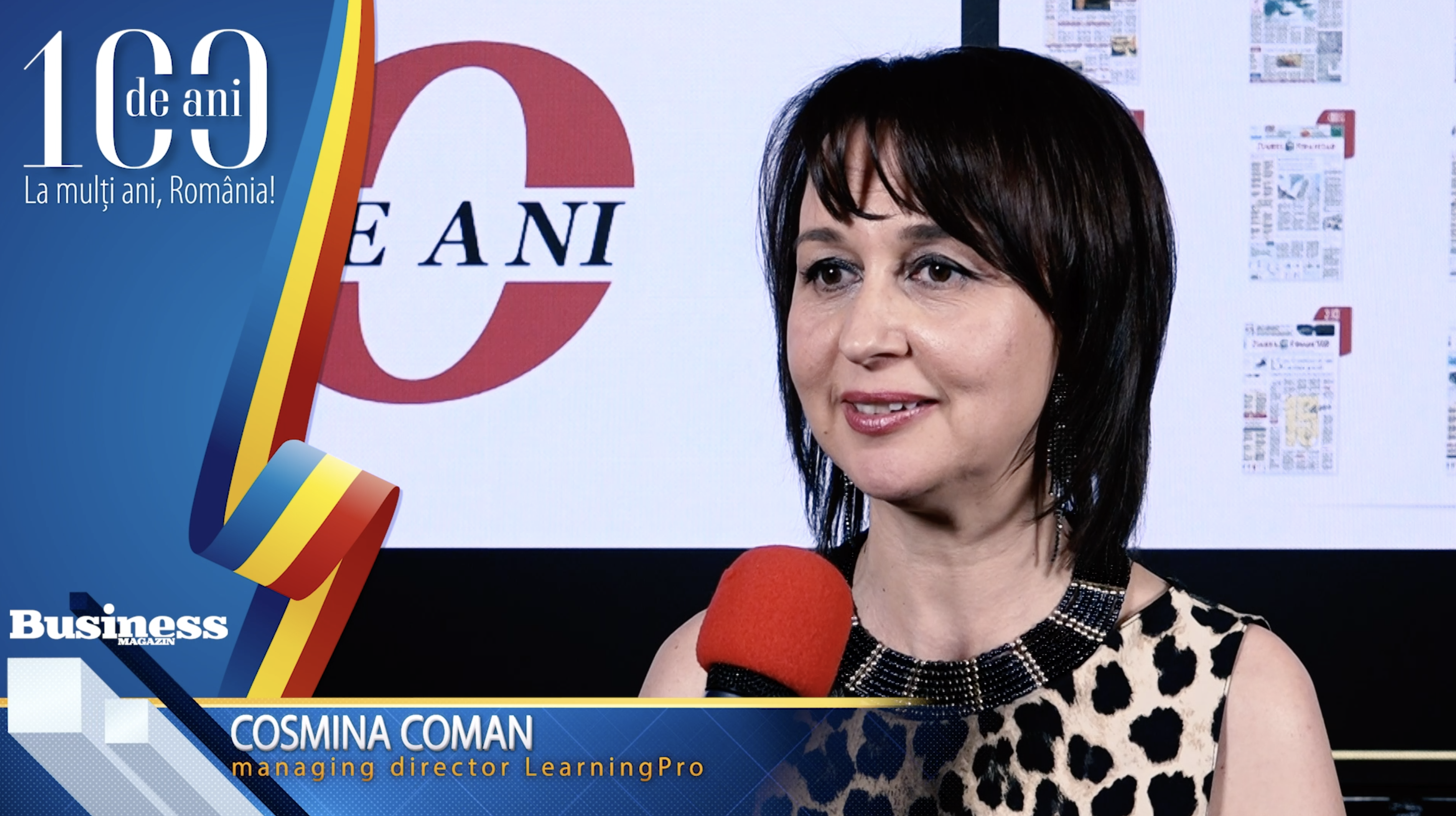 Cosmina Coman, managing director LearningPro: „Aici ai potențialul de a face lucruri și de a mișca lucruri care îți aduc satisfacție!” - VIDEO