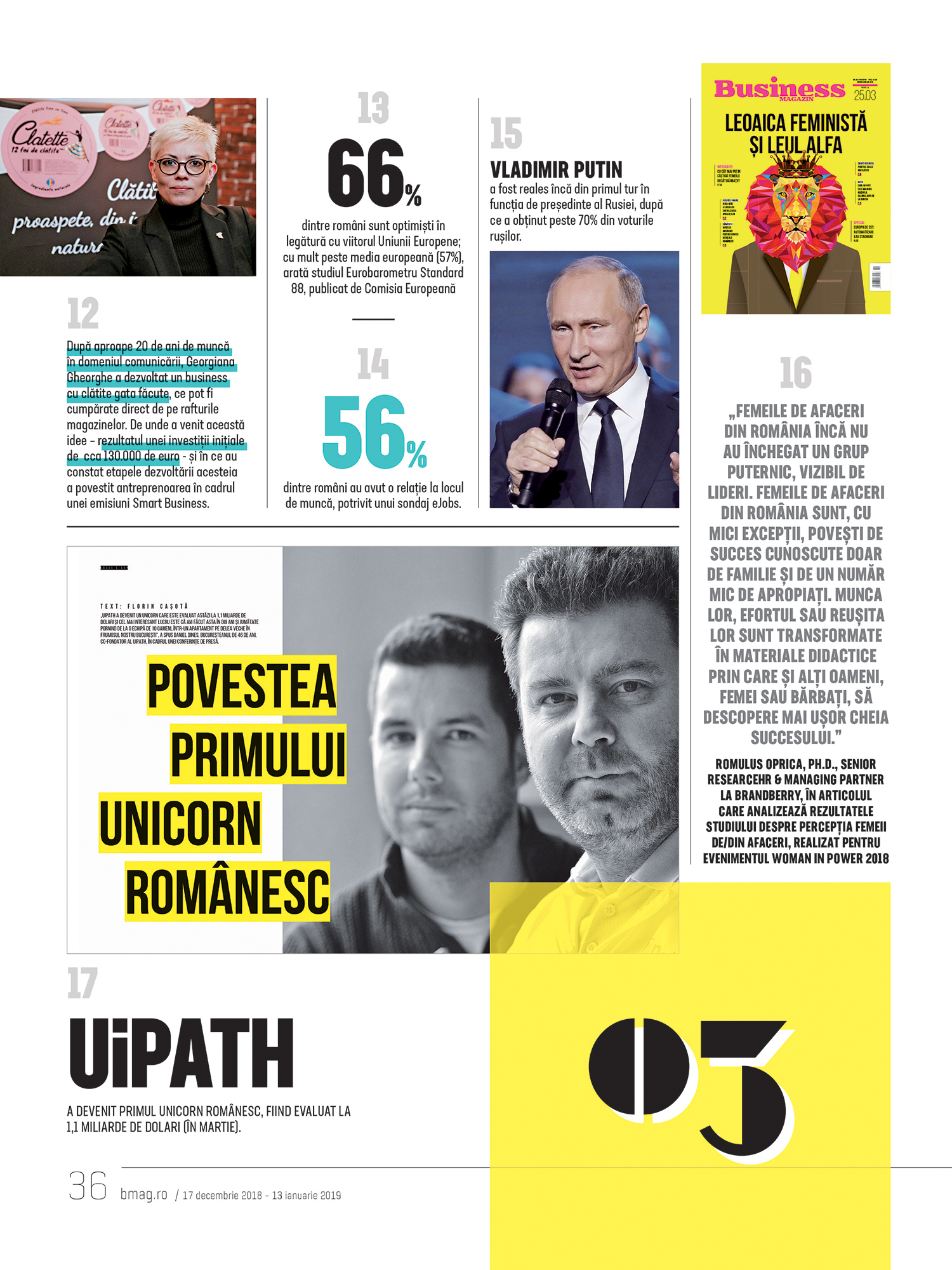 Business MAGAZIN vă prezintă 111 subiecte ale anului: Retrospectiva martie