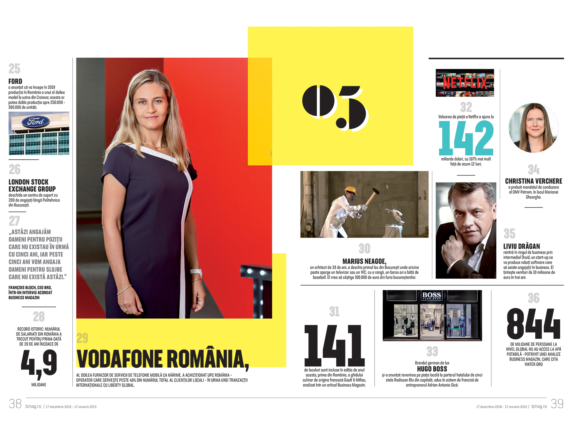 Business MAGAZIN vă prezintă 111 subiecte ale anului: Retrospectiva mai