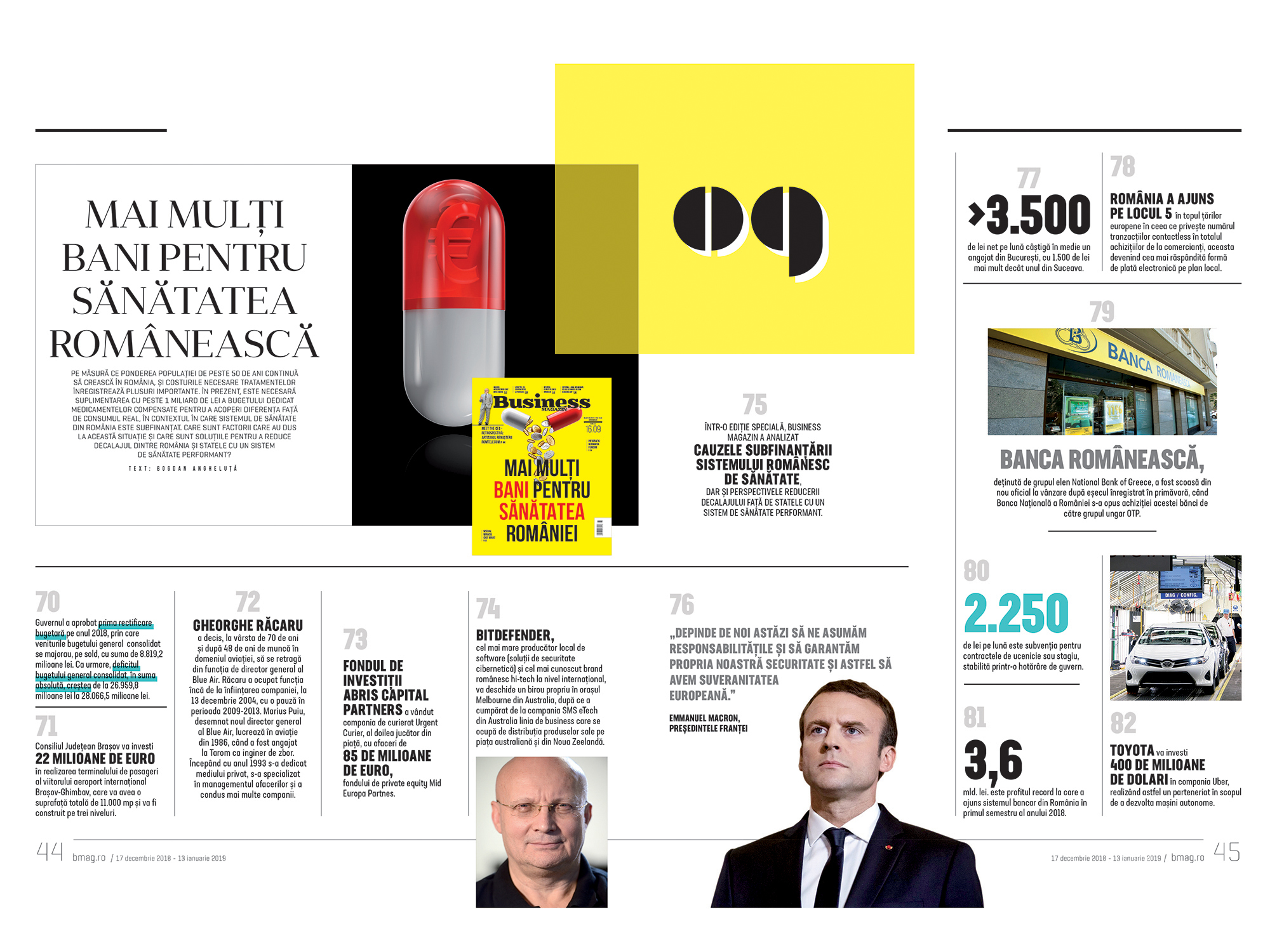 Business MAGAZIN vă prezintă 111 subiecte ale anului: Retrospectiva septembrie