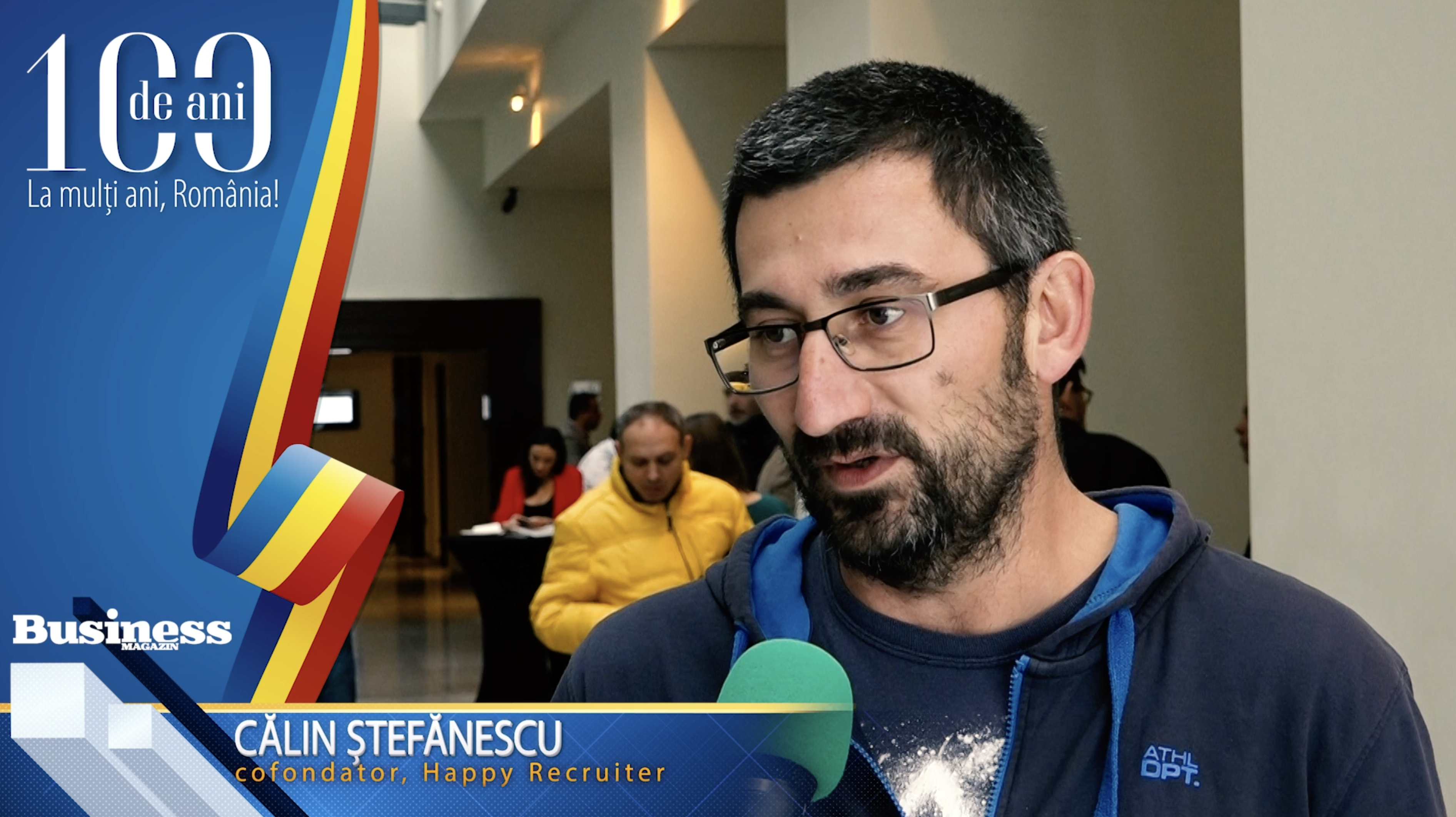 Călin Ștefănescu, cofondator Happy Recruiter: „Direcția pe care am luat-o e una incredibil de bună, avem nevoie de un pic de răbdare, dar potențialul e fantastic!” - VIDEO