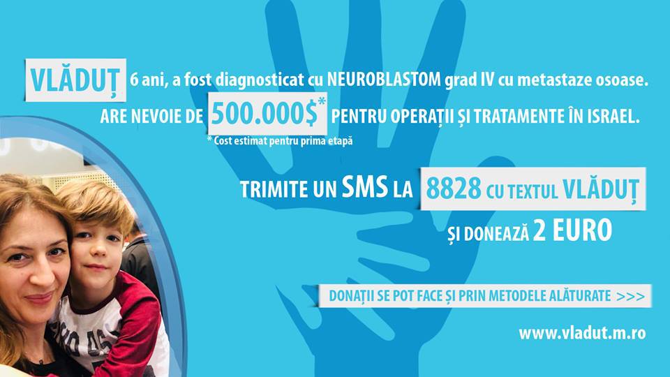 Împreună pentru Vlăduț - Concert caritabil cu licitație