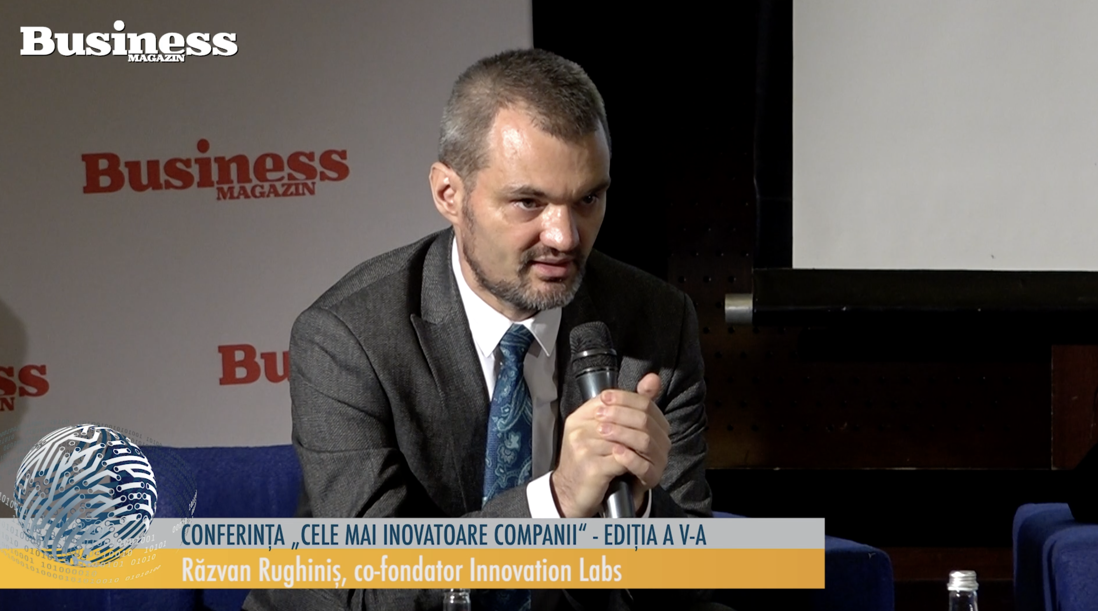 Răzvan Rughiniș, co-fondator Innovation Labs la conferința: „Cele mai inovatoare companii ediția a V-a" - VIDEO