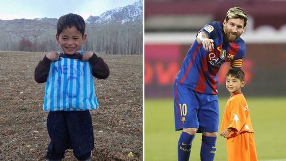 Întâlnirea cu Messi i-a schimbat viața, în rău. Ce s-a întâmplat cu băiețelul din Afganistan care a devenit faimos după ce și-a făcut un tricou cu numele fotbalistului dintr-o pungă de pl