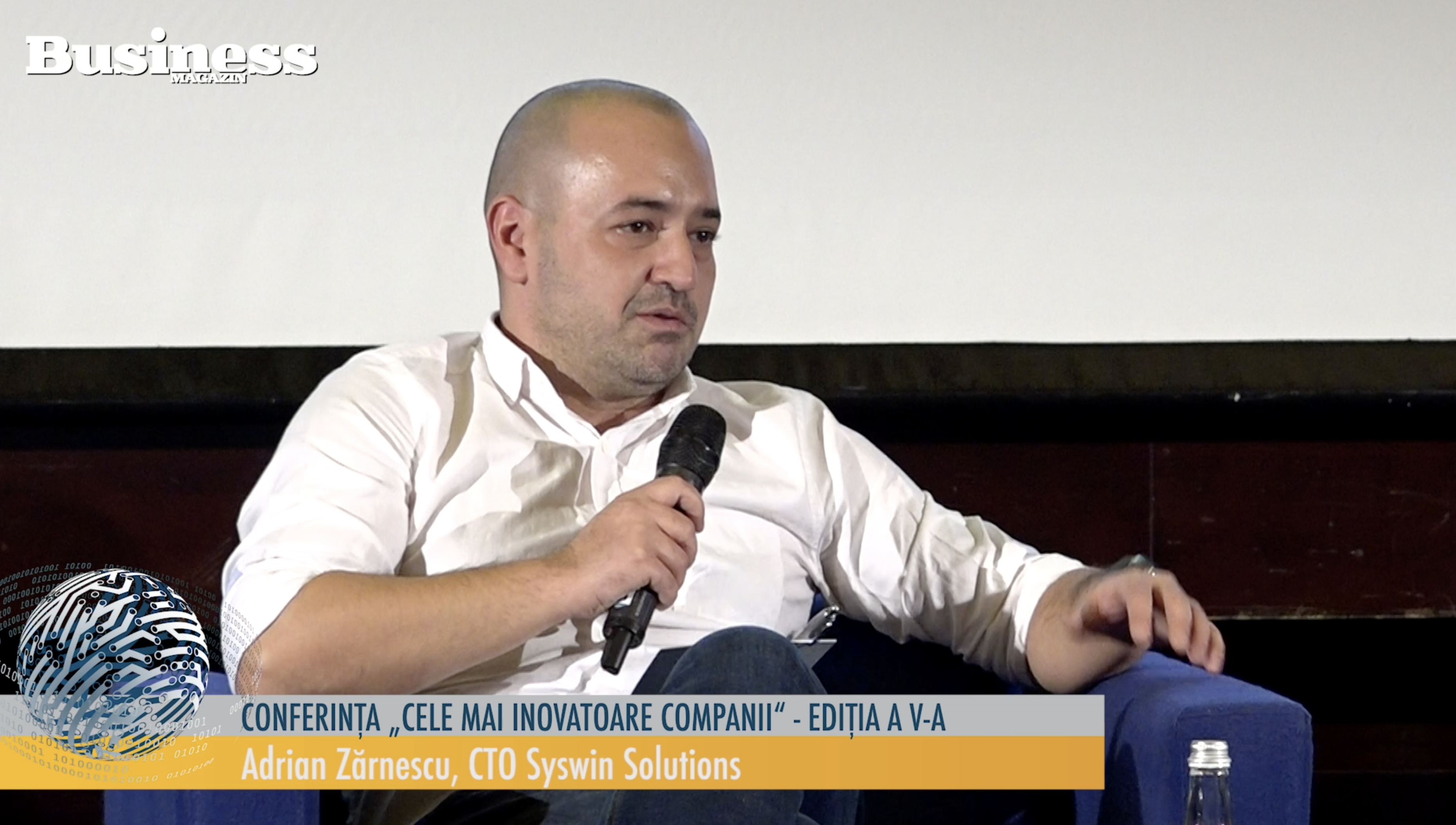 Cum îi încurajați pe angajații dumneavoastră să inoveze? - Adrian Zărnescu, CTO Syswin Solutions la conferinta: „Cele mai inovatoare companii ediția a V-a" - VIDEO