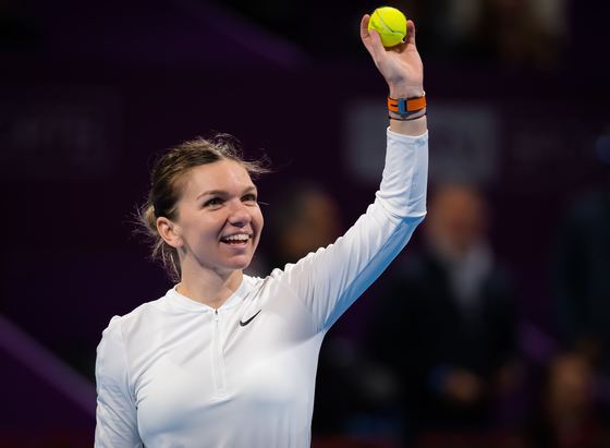 Simona Halep, din nou câștigătoare - de data aceasta după un meci la dublu