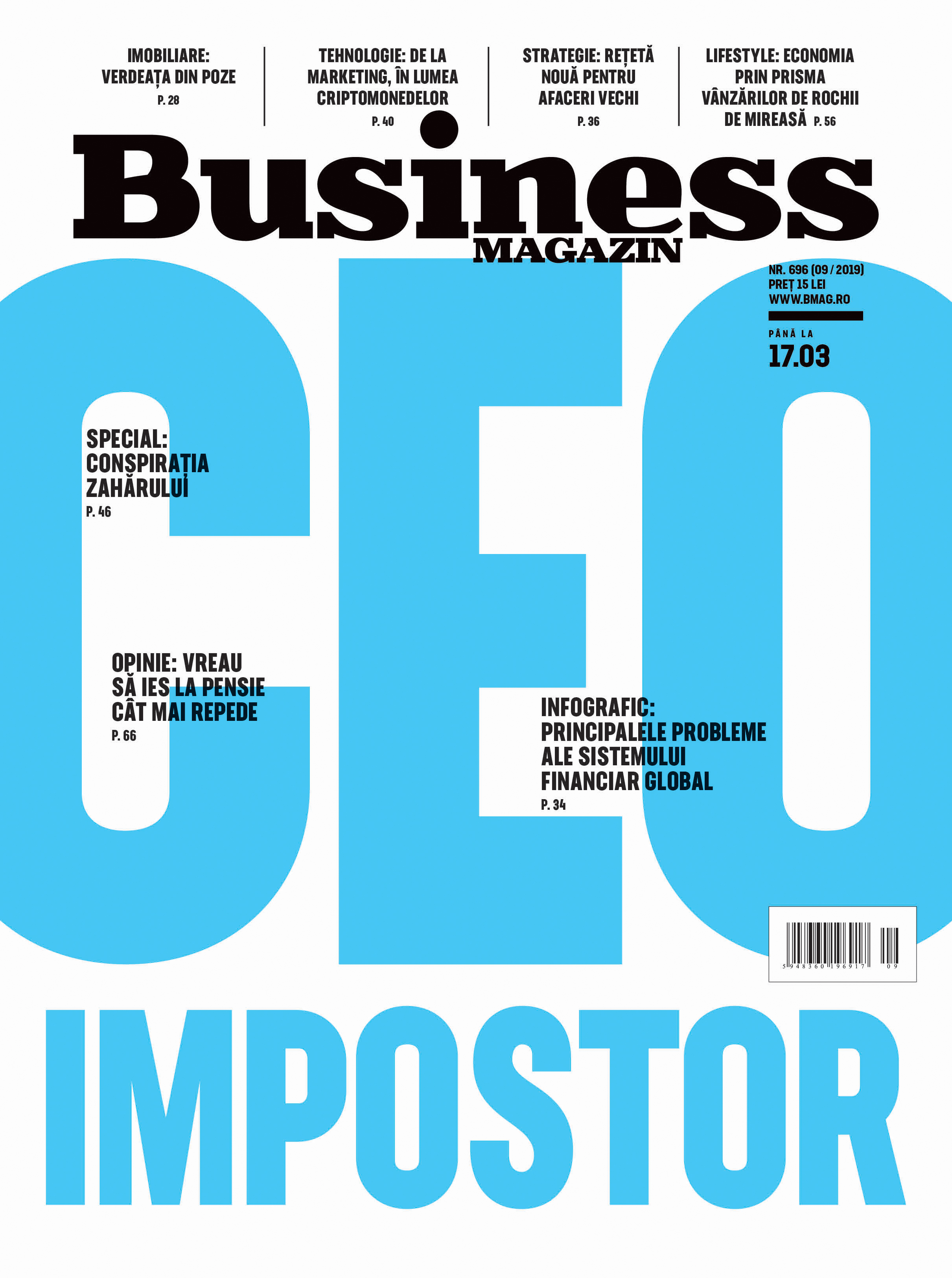 Citește în noul număr Business Magazin din 11 martie 2019 - VIDEO