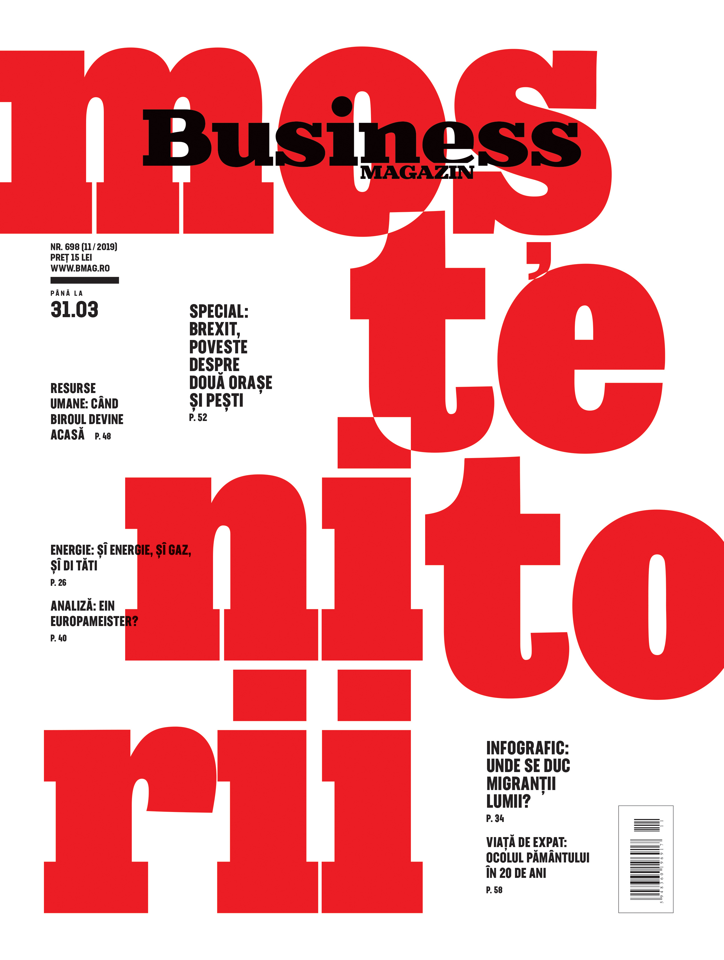 Citește în noul număr Business Magazin din 25 martie 2019 - VIDEO