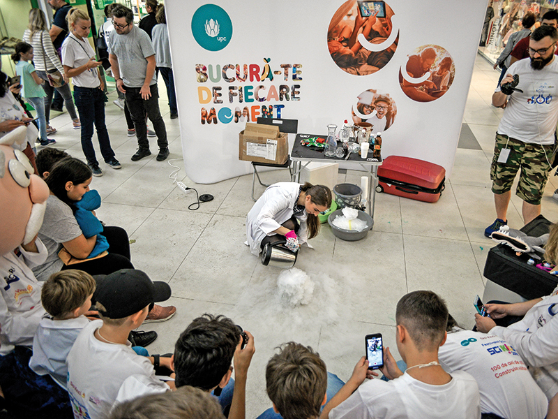 Cele mai responsabile companii din România: NEPI Rockcastle - SCIKiDS Festivalul Științei