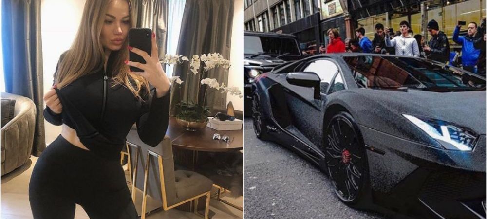 Cine este moldoveanca ce a blocat o intreagă stradă din Londra cu Lamborghiniul său decorat cu 2 milioane de cristale Swarovski - VIDEO