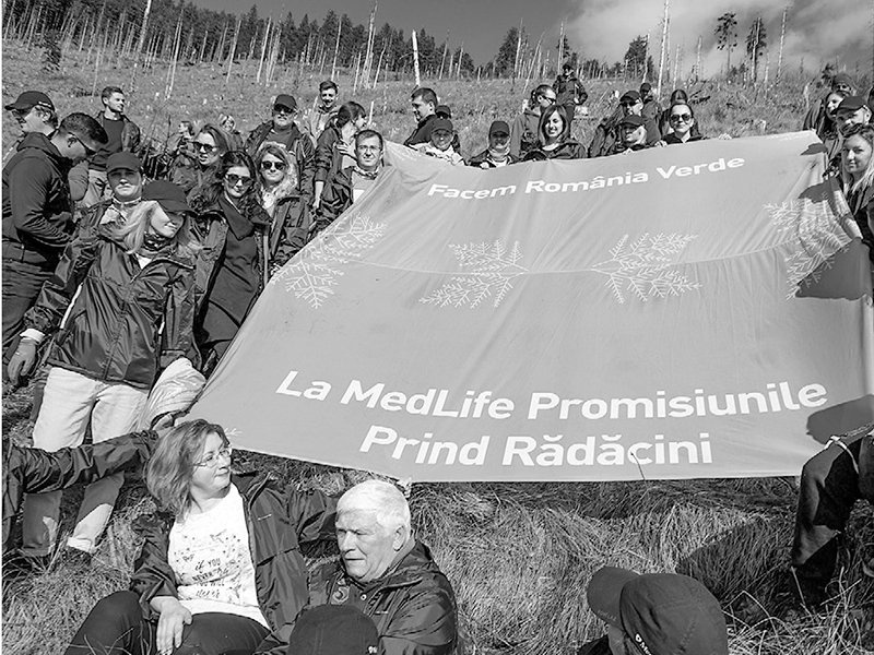 Cele mai responsabile companii din România: Medlife - Facem România verde
