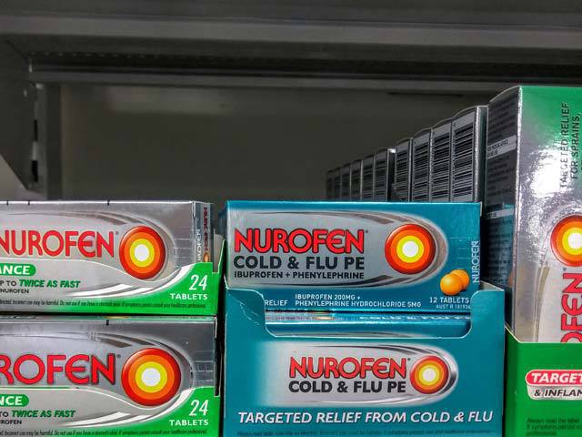 Producătorul Nurofen, afaceri de 560 mil. lei în România în 2018, plus 23%. Într-un deceniu, compania și-a majorat vânzările cu 160%