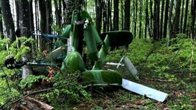 Detalii despre elicopterul misterios PRĂBUȘIT la Săpânța: Pilotul era din Belarus, dat dispărut de la începutul lunii martie. Imagini VIDEO