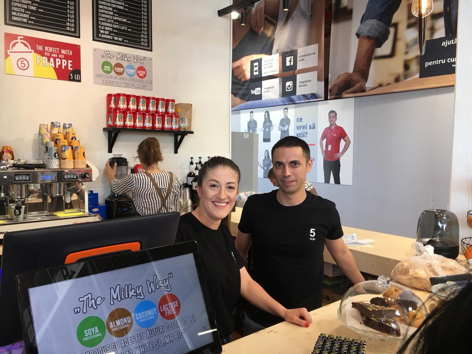 Lanțul de cafenele 5 to go intră în premieră într-un magazin de bricolaj și vrea să acopere în următorii 3 ani toată rețeaua Brico Depot
