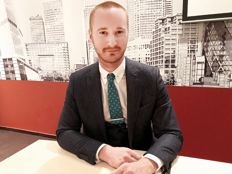 100 TINERI MANAGERI DE TOP 2019 - Oliver Derksen, associate director, office division, Knight Frank România