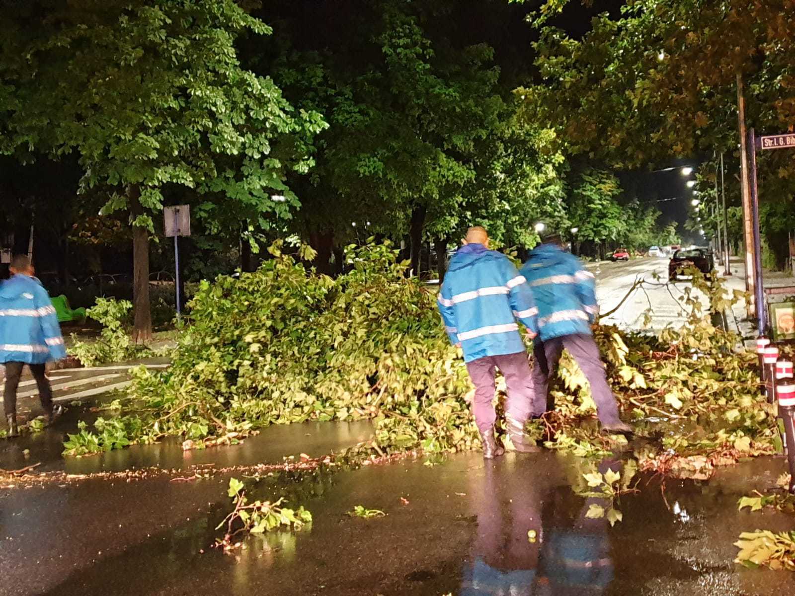Avertizare METEO, în vigoare: Cod GALBEN de furtuni, în toată țara / Oameni răniți, acoperișuri smulse și mașini distruse, după vijelii în Mehedinți, Olt și Dolj/ Situația din București