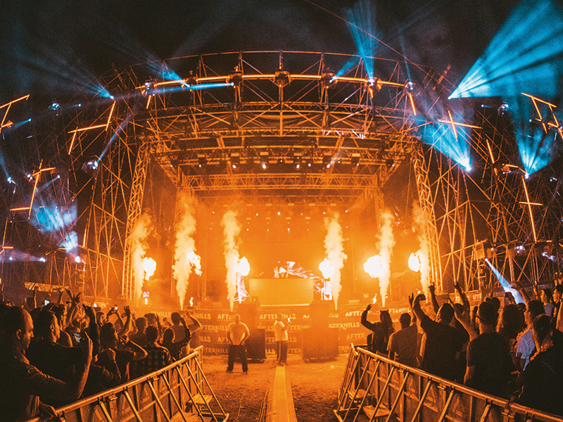 Mii de persoane la Afterhills, cel mai mare festival din zona Moldovei