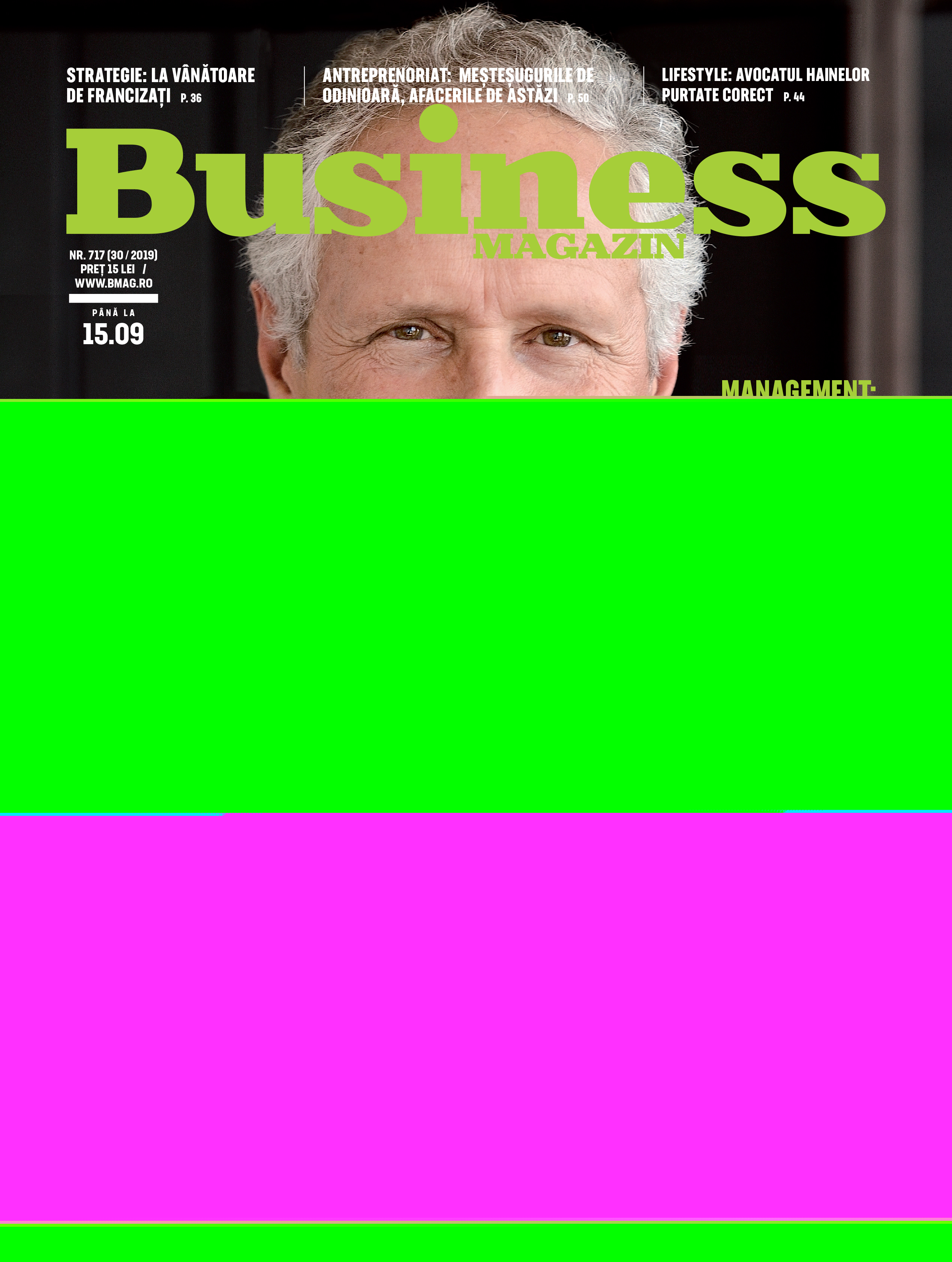 Citește în noul număr Business MAGAZIN 9 septembrie 2019