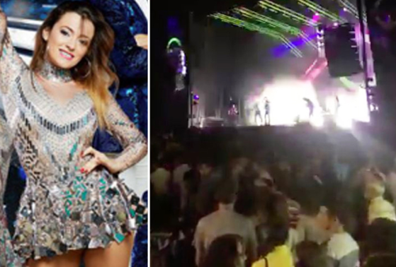 O cântăreață spaniolă a fost ucisă pe scenă de un dispozitiv pirotehnic