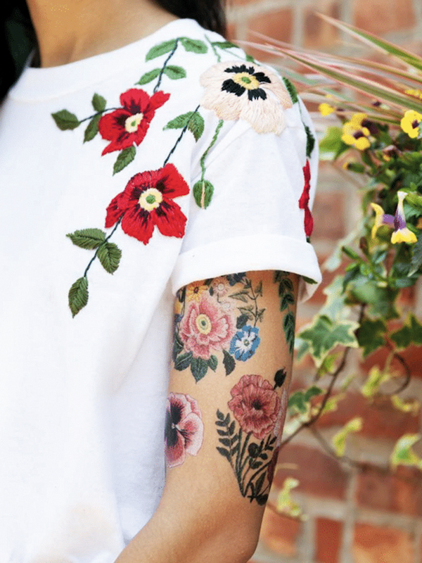 Broderii tatuate