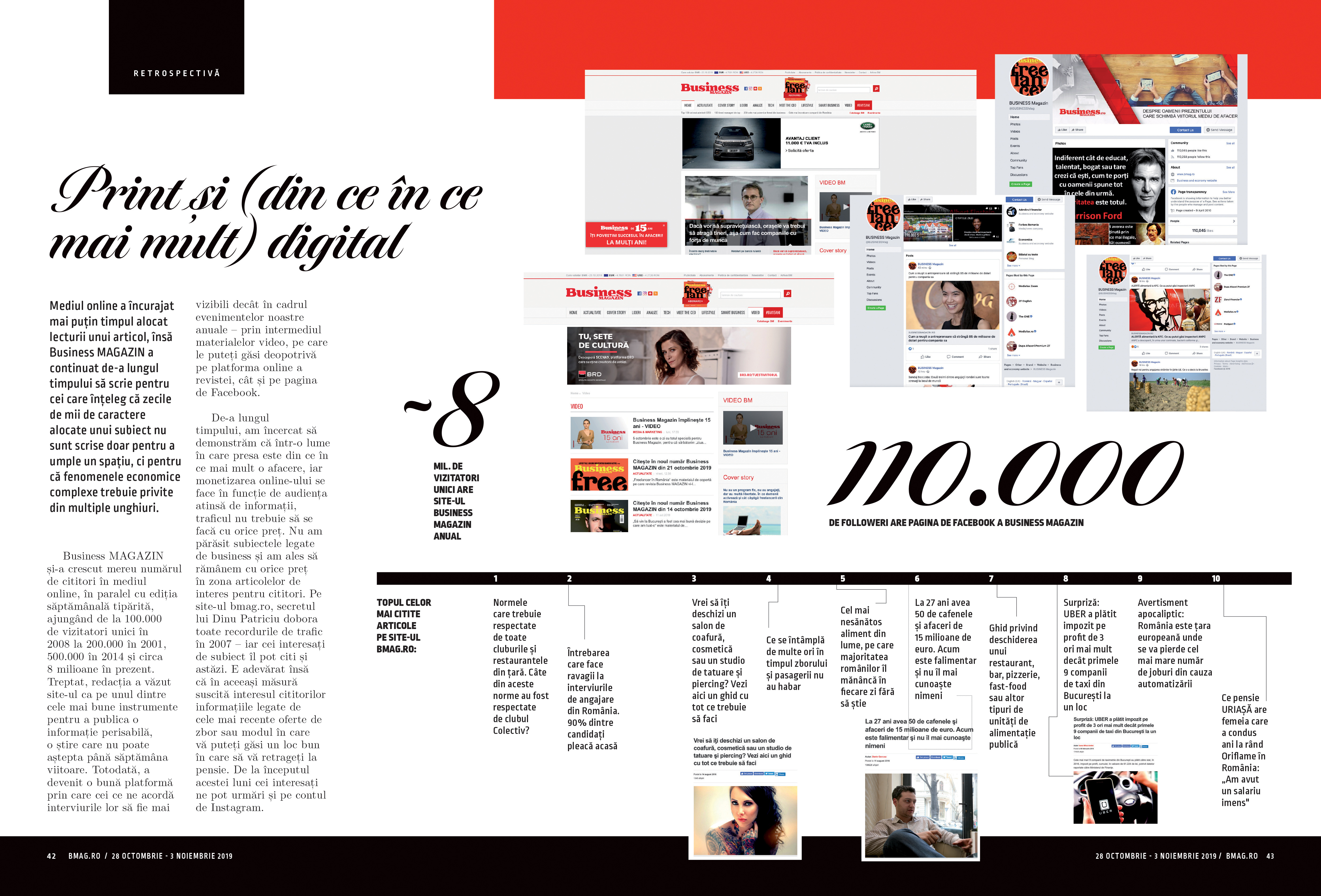 Print și (din ce în ce mai mult) digital