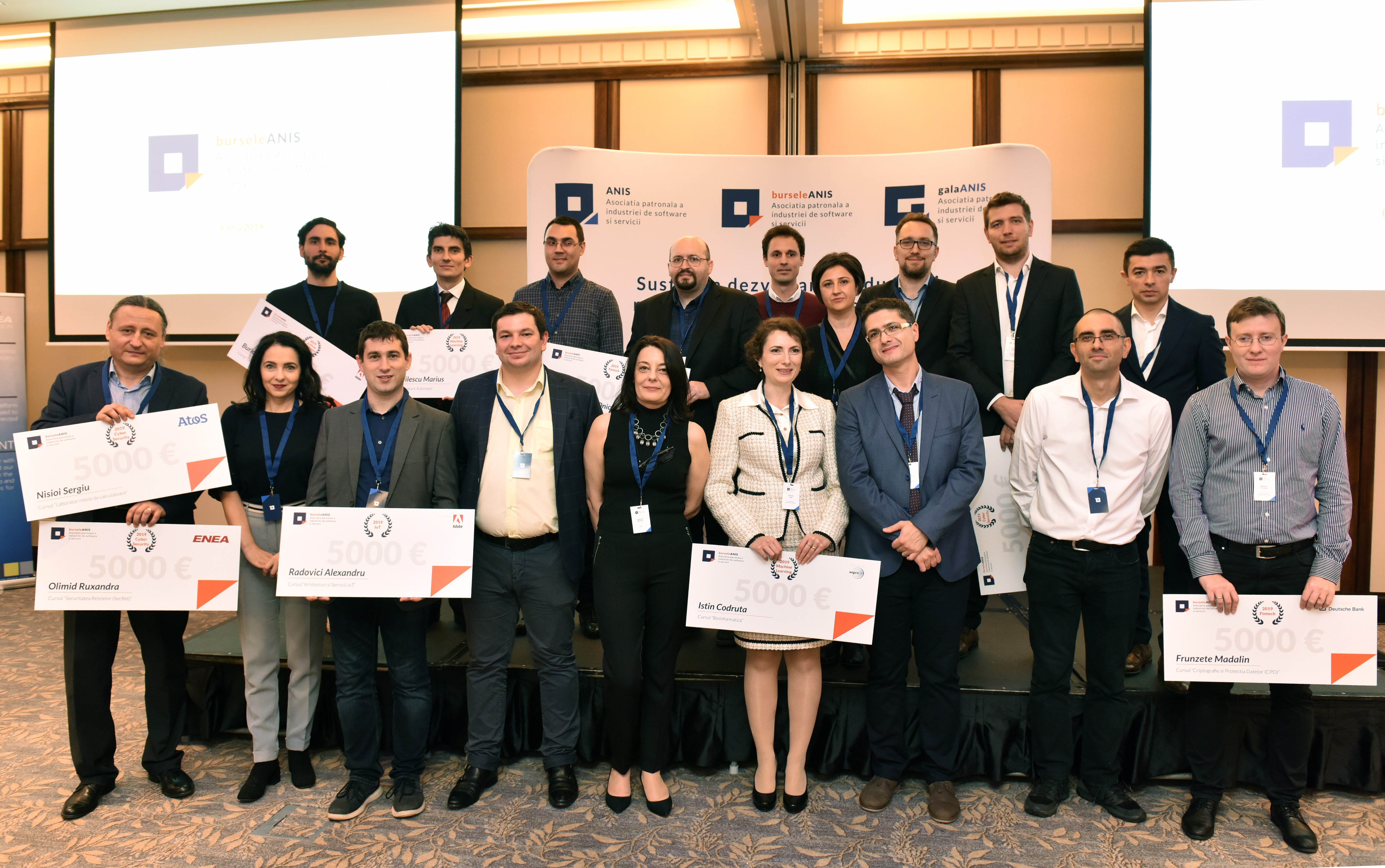 Bursele ANIS 2019: Cybersecurity, IoT, Machine Learning, Health Tech, FinTech, Big Data, tehnologii inovatoare introduse deja în curricula anului universitar 2019-2020