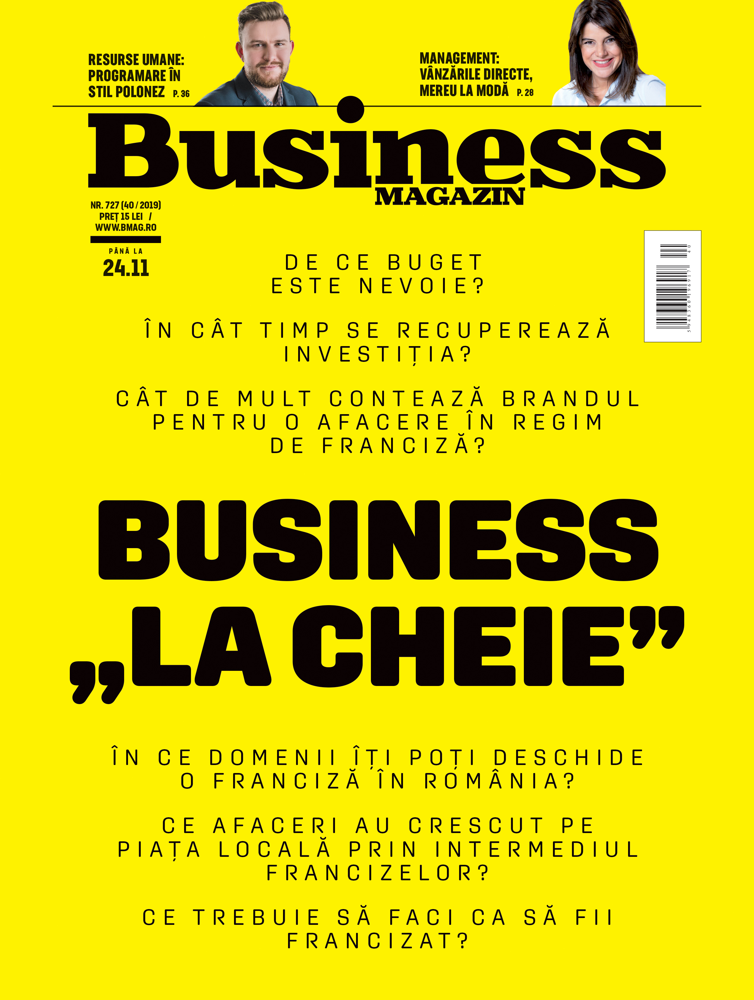 Citește în noul număr Business MAGAZIN din 18 noiembrie 2019