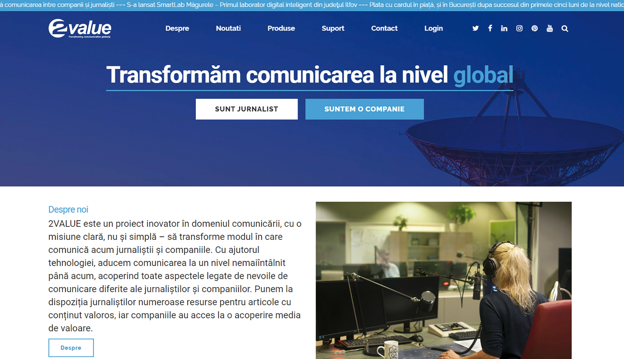 Platforma 2Value, spațiul virtual de comunicare pentru jurnaliști și IMM-uri