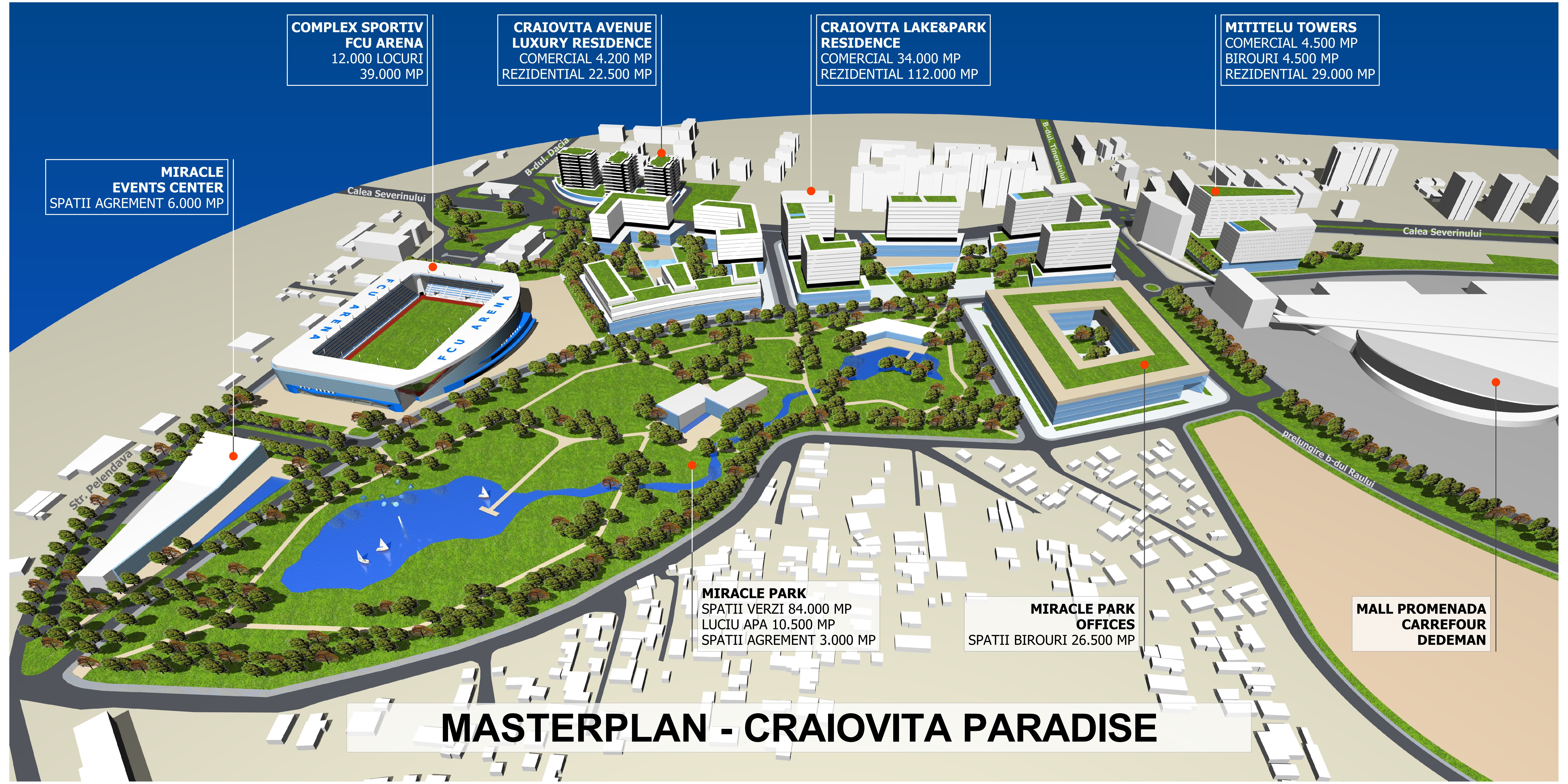 (P) Craiovița Paradise Craiova, dezvoltare urbanistică fără precedent