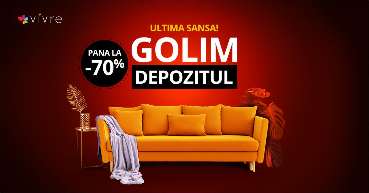 (P) Vivre lansează campania “Ultima șansă: Golim depozitul”