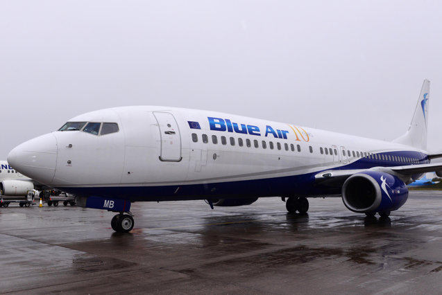 Blue Air va transfera în perioada 15 august-30 septembrie zborurile de pe aeroportul din Bacău, care va fi închis pentru modernizare