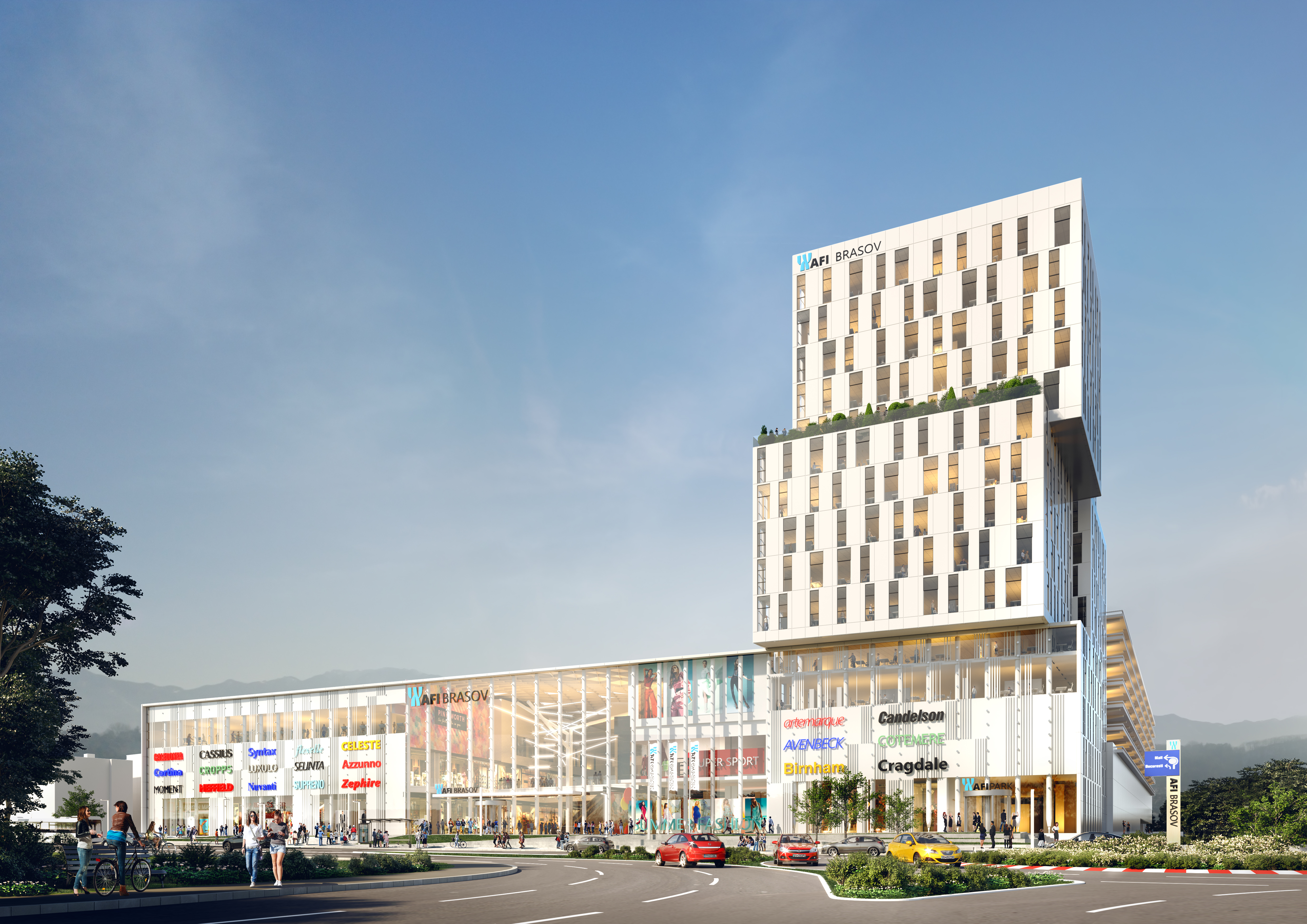 Criza lovește deja în malluri. Deschiderea celui mai mare centrul comercial de anul acesta, o investiție de 170 mil. euro, amânată