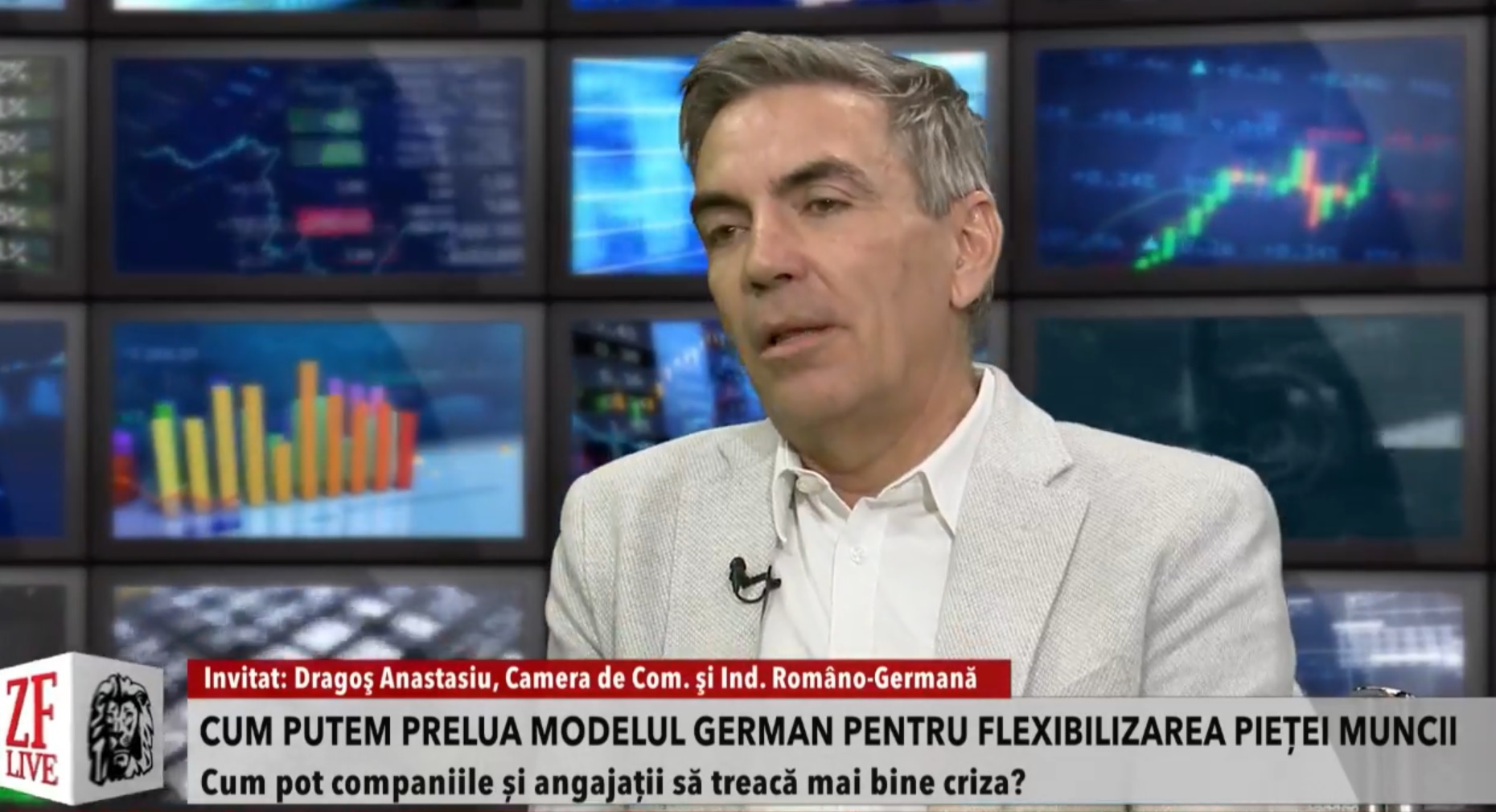 Dragoș Anastasiu, președintele Camerei de Comerț Româno-Germane: Dacă vrea să treacă criza, guvernul trebuie neapărat să adopte modelul german Kurzarbeit pentru piața forței de muncă, care