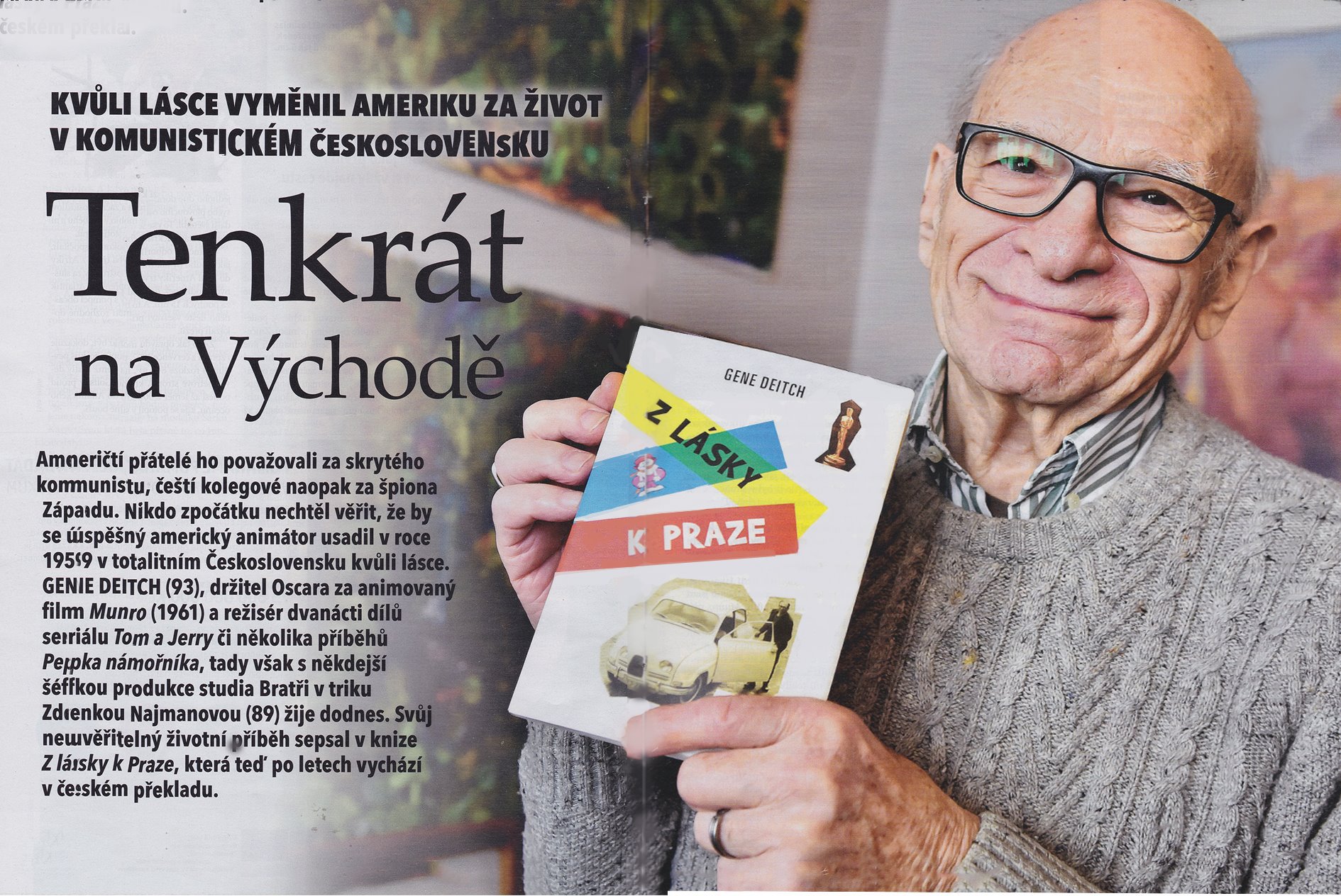 Gene Deitch, legendarul creator al desenelor animate Tom și Jerry, s-a stins din viață