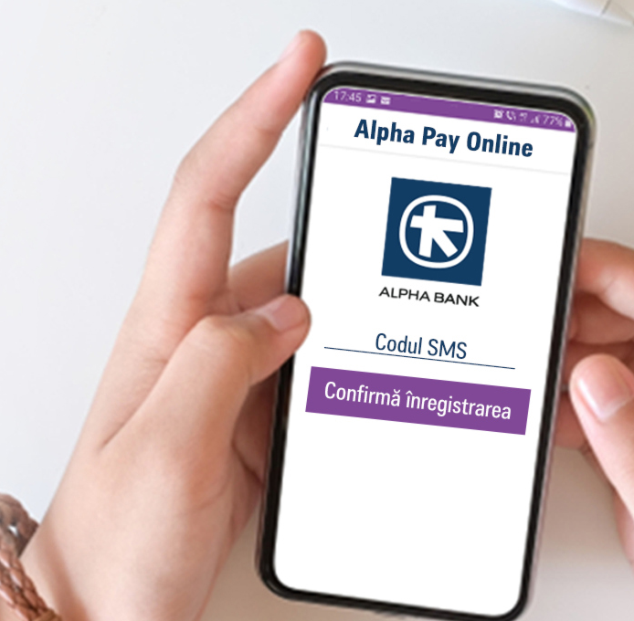 Alpha Bank lansează o nouă aplicație de plăți online ce utilizează tehnologia biometrică