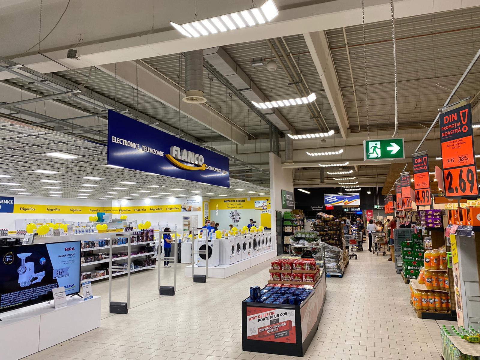 Flanco și  Kaufland testează un nou concept în rețelele proprii și lansează în Târgu Jiu primul shop-in-shop comun