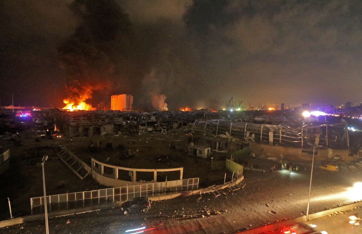 Analiză: Explozia din Beirut poate provoca prăbușirea totală a țării