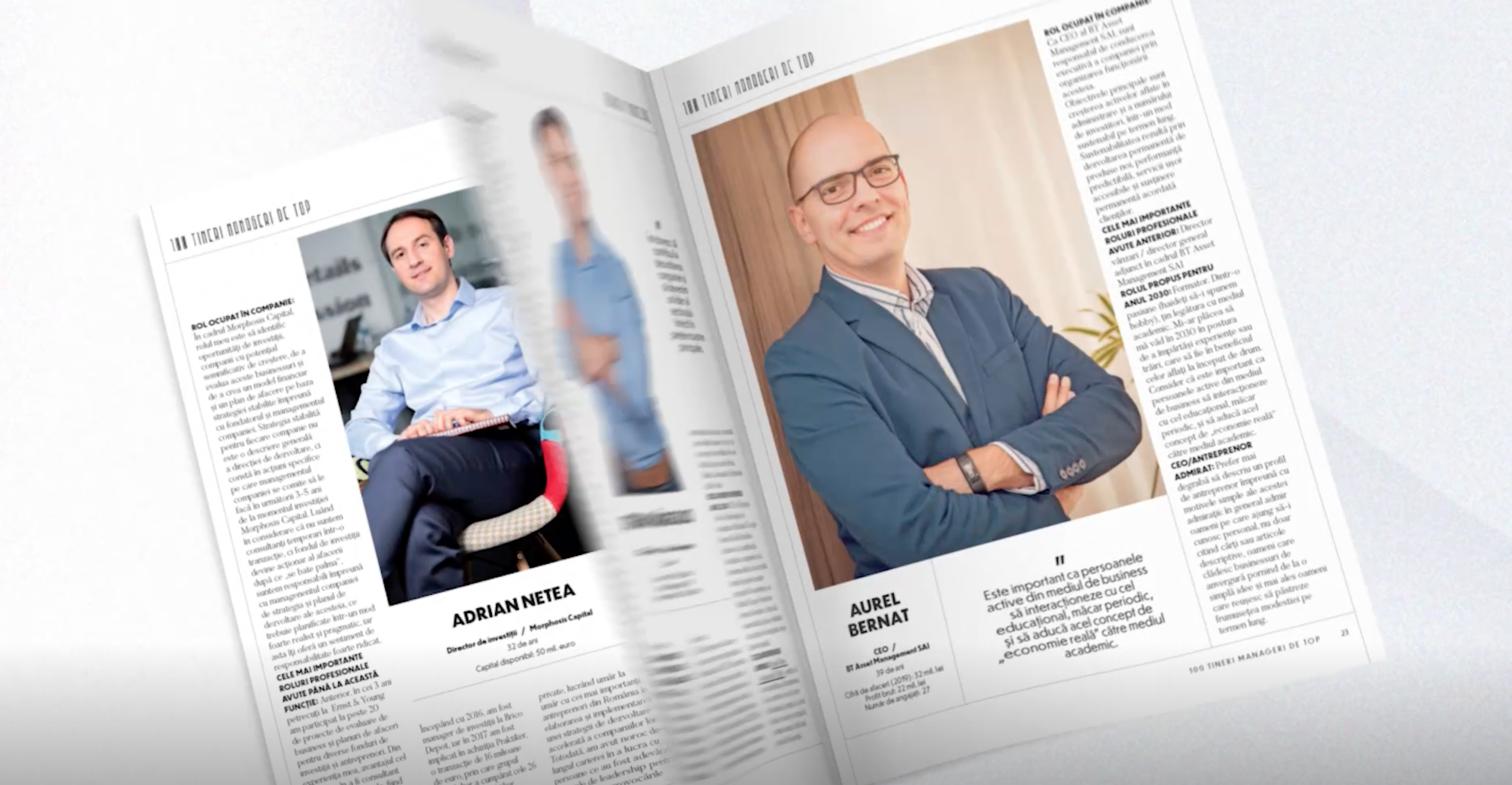 Business MAGAZIN a lansat catalogul 100 TINERI MANAGERI DE TOP, ediția 2020. Odată cu acesta,  numărul tinerilor promovați de-a lungul timpului de noi a ajuns la 1.500